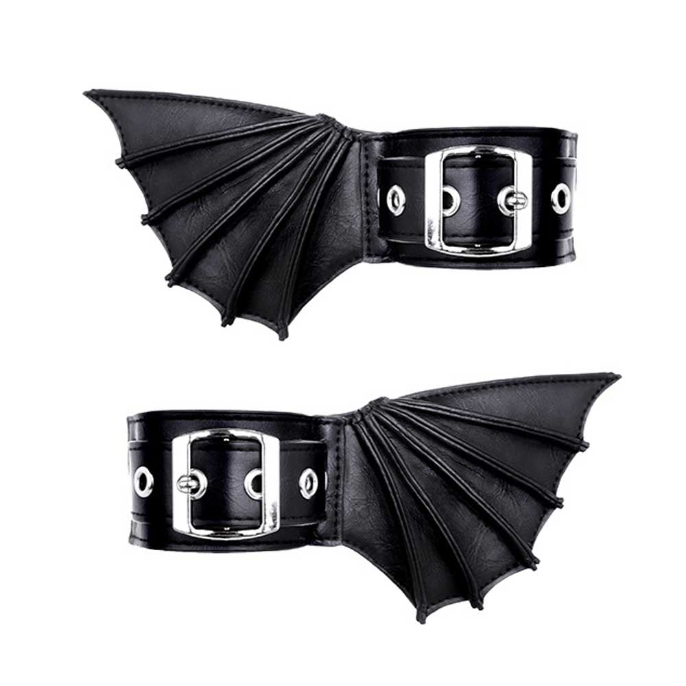 Restyle - Bat Cuffs Schoenmanchet - Zwart